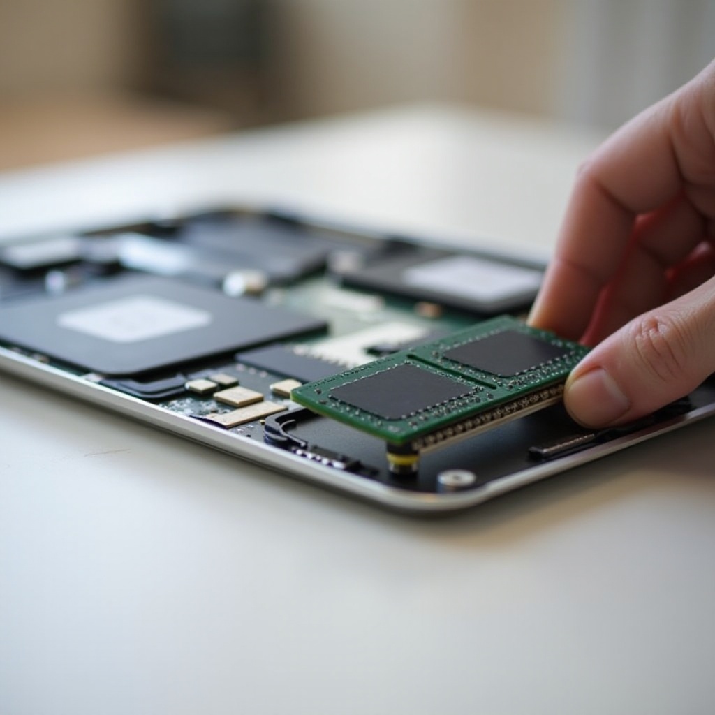 reemplazo de RAM del MacBook Air a1495