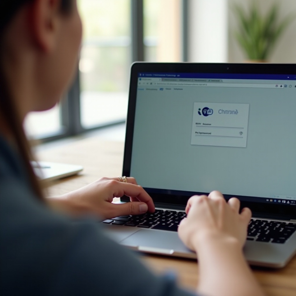 como ver a senha da internet no Chromebook