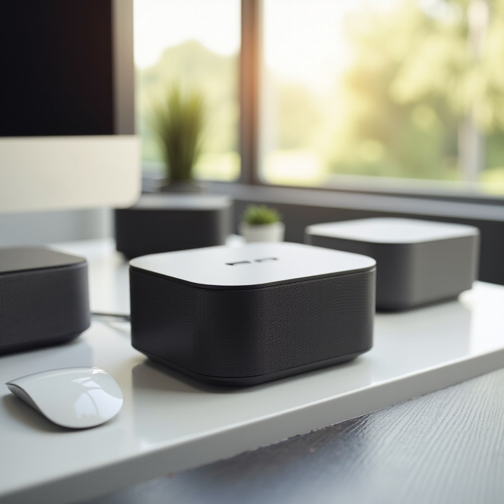 altavoces con conexión USB