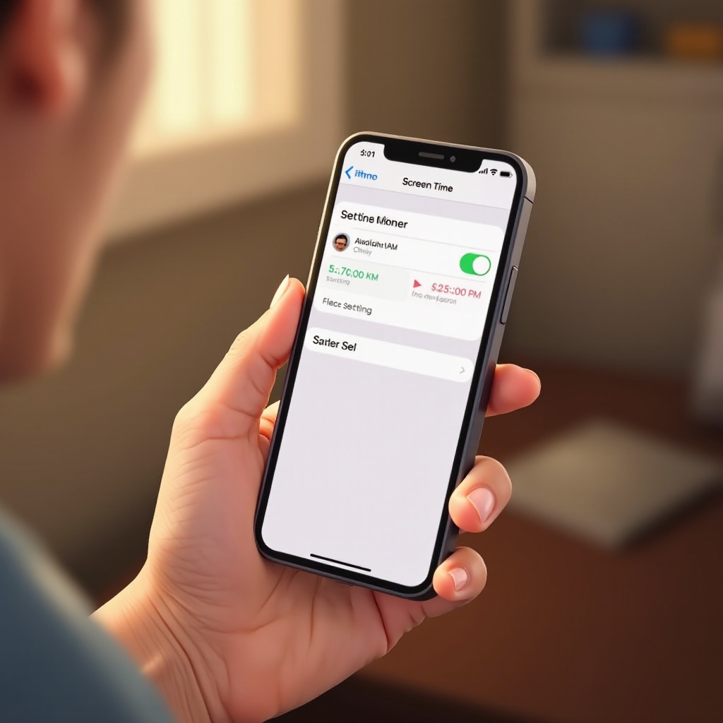 schermtijd instellen voor een gezinslid op de iPhone