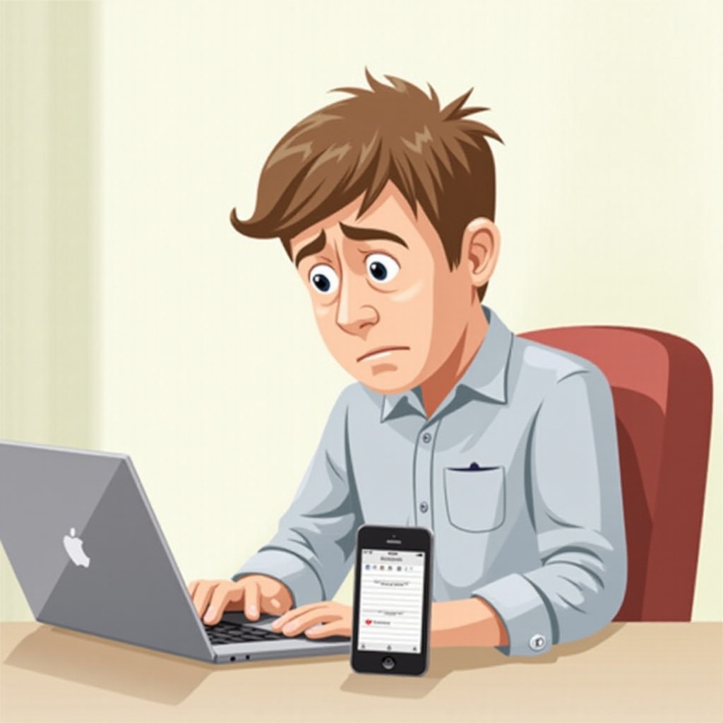 por que minhas notas não sincronizam tanto no MacBook quanto no iPhone