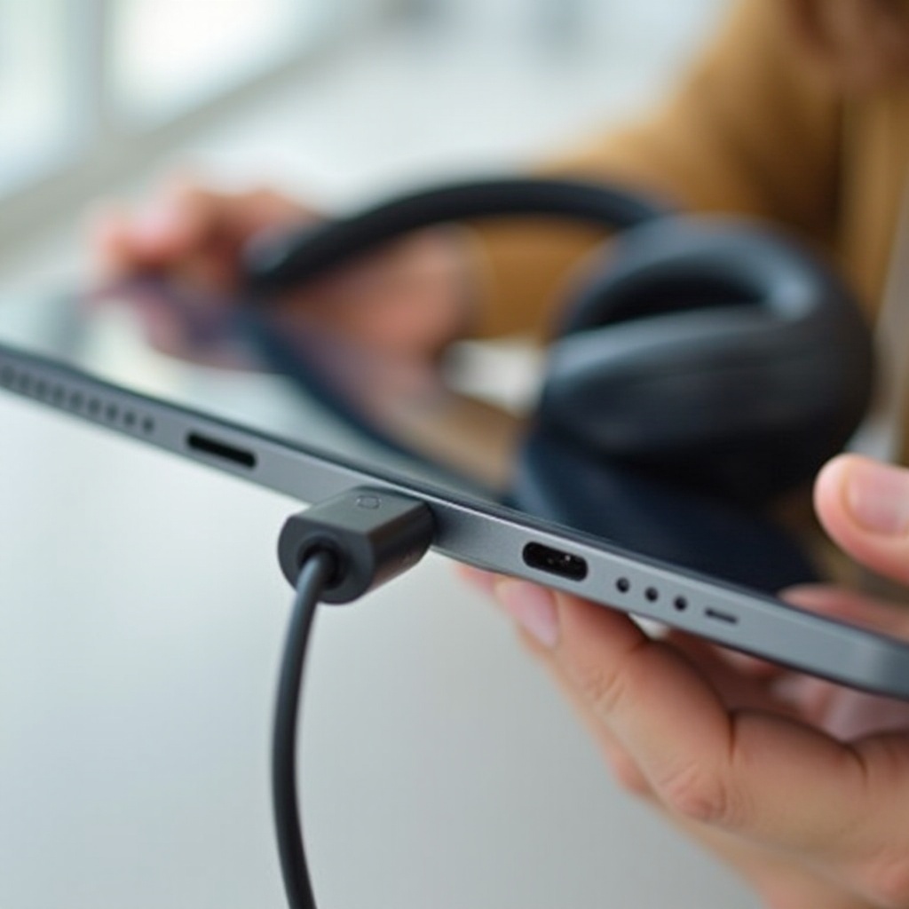 comment connecter des écouteurs à une tablette Samsung