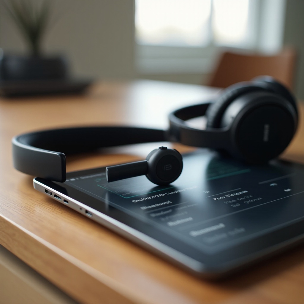 como conectar fones de ouvido ao tablet Samsung